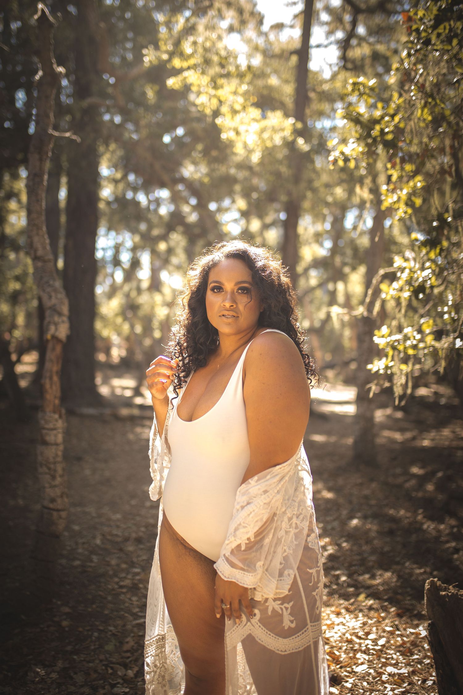 Black Boudoir Plus Size Women Pacific Grove Monterey Carmel California