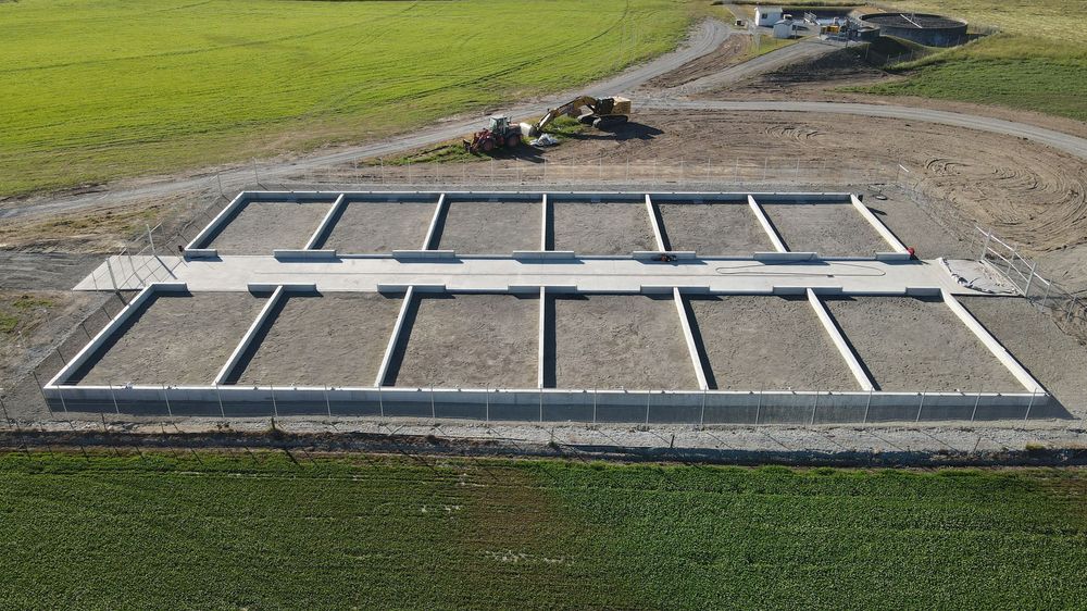 Rakaia Waste Water Treatment Plant Sludge Beds - Grant Hood Contracting
