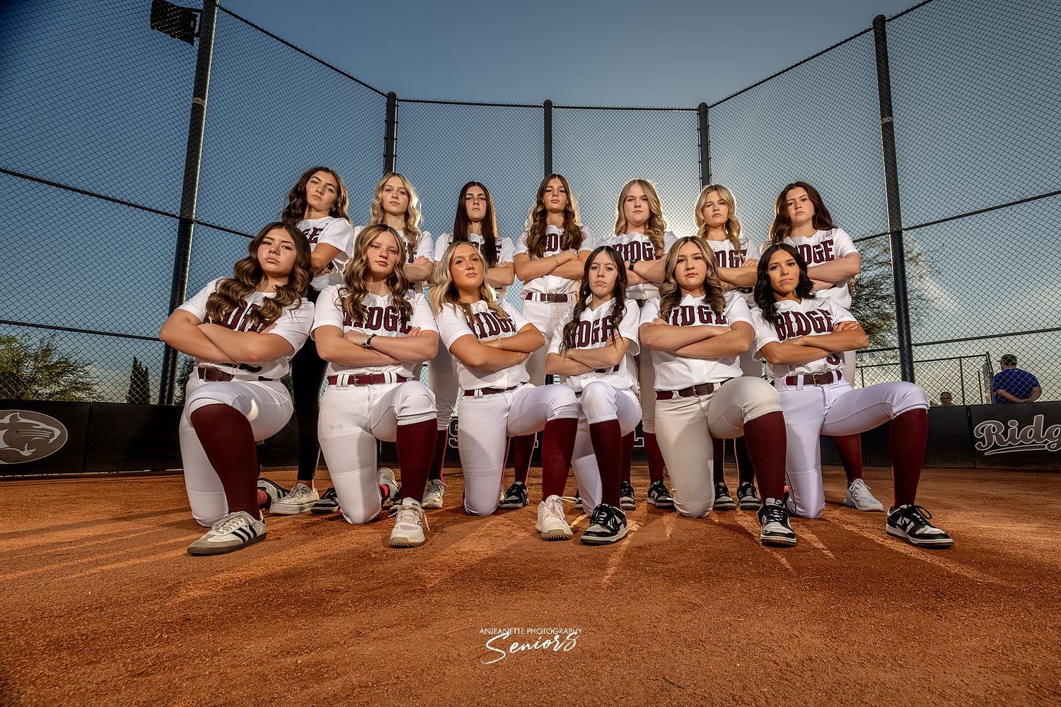 best high school team photo packages in phoenix valley az sports photographer Banner Pictures  Anjeanette Photography Mountain Ridge DVUSD