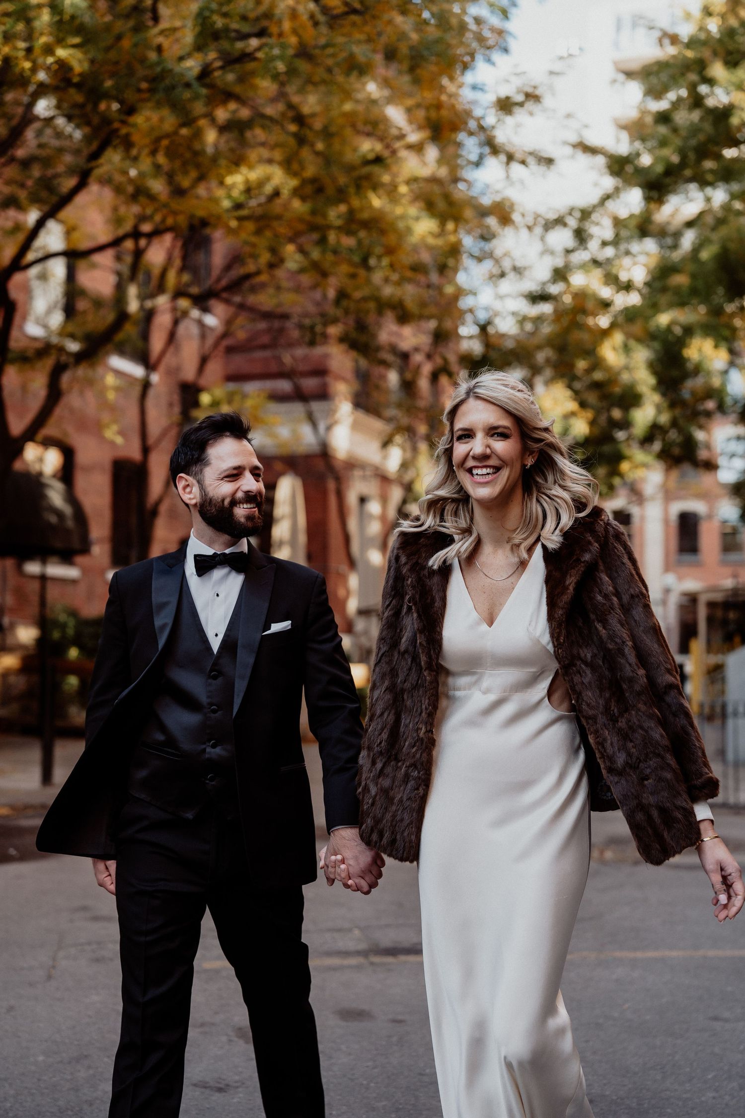 Laura & Kevin's Photoshoot just outside of Second Floor Events Studio in Downtown Toronto.