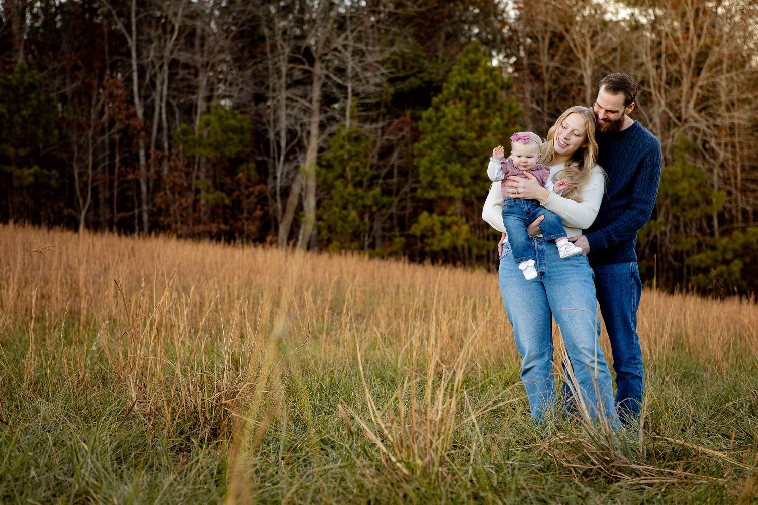 Candid family photo session in the Smoky Mountains, Western North Carolina family photographer"