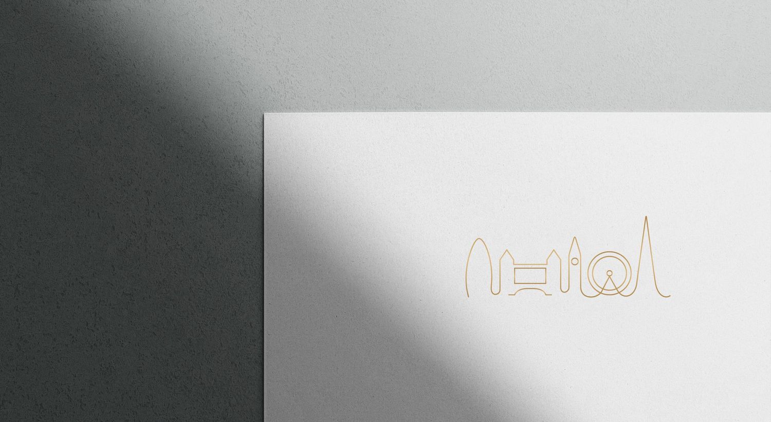 photographer logo brand design london skyline