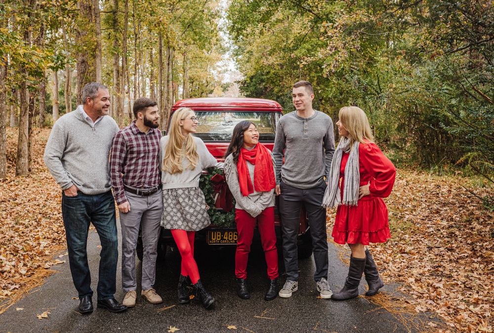 RADLEY FAMILY CHRISTMAS PHOTOS SWANSBORO Samantha Ann Photo