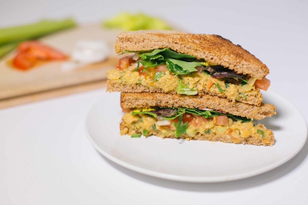 Chickpea Salad Sandwiches A PlantBased Alternative to Chicken Salad