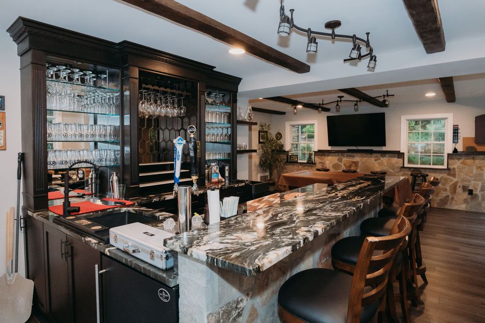 Springfield, Va Home Bar, Mudroom & Laundry Remodel John Paul