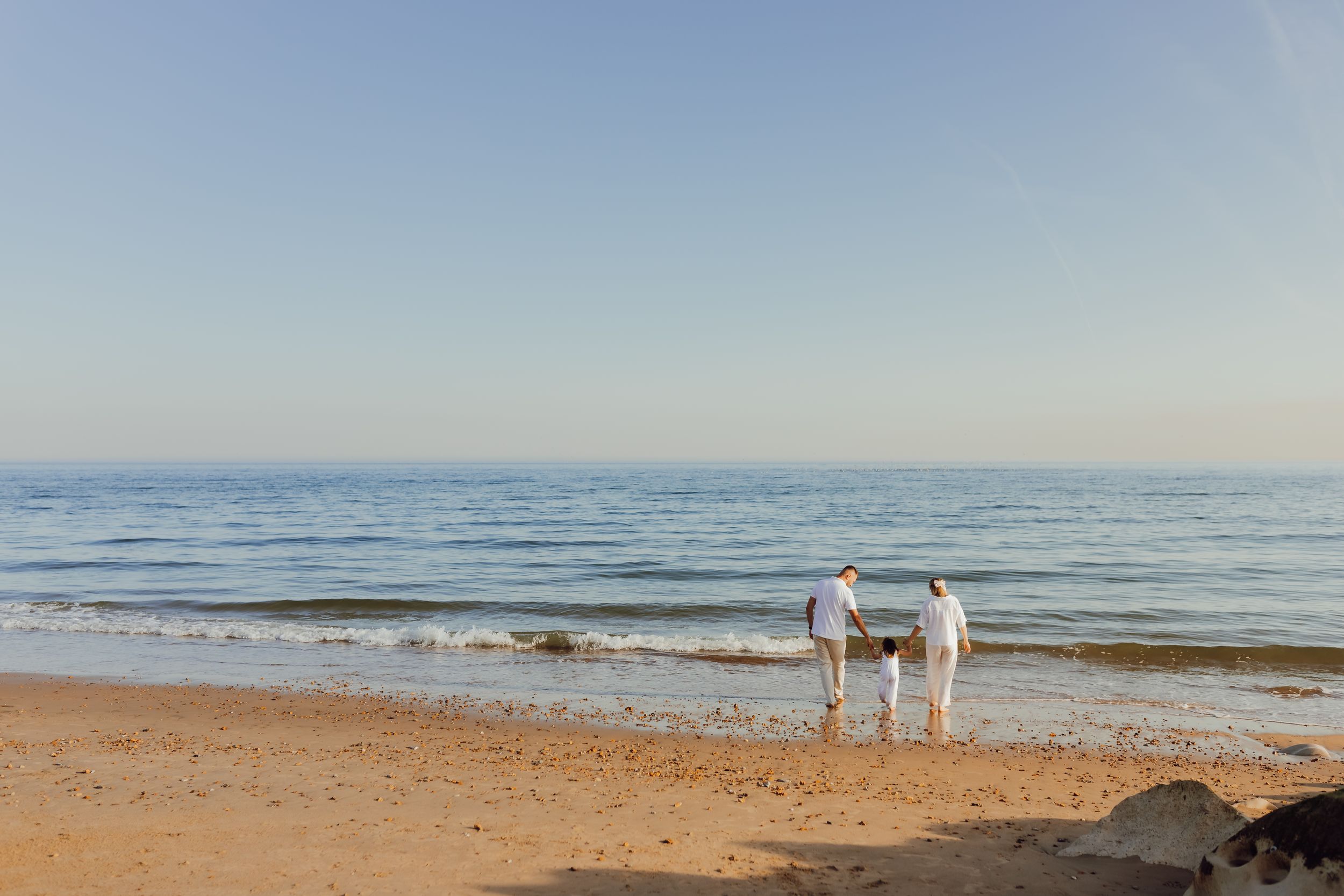 family photography at the golden hour