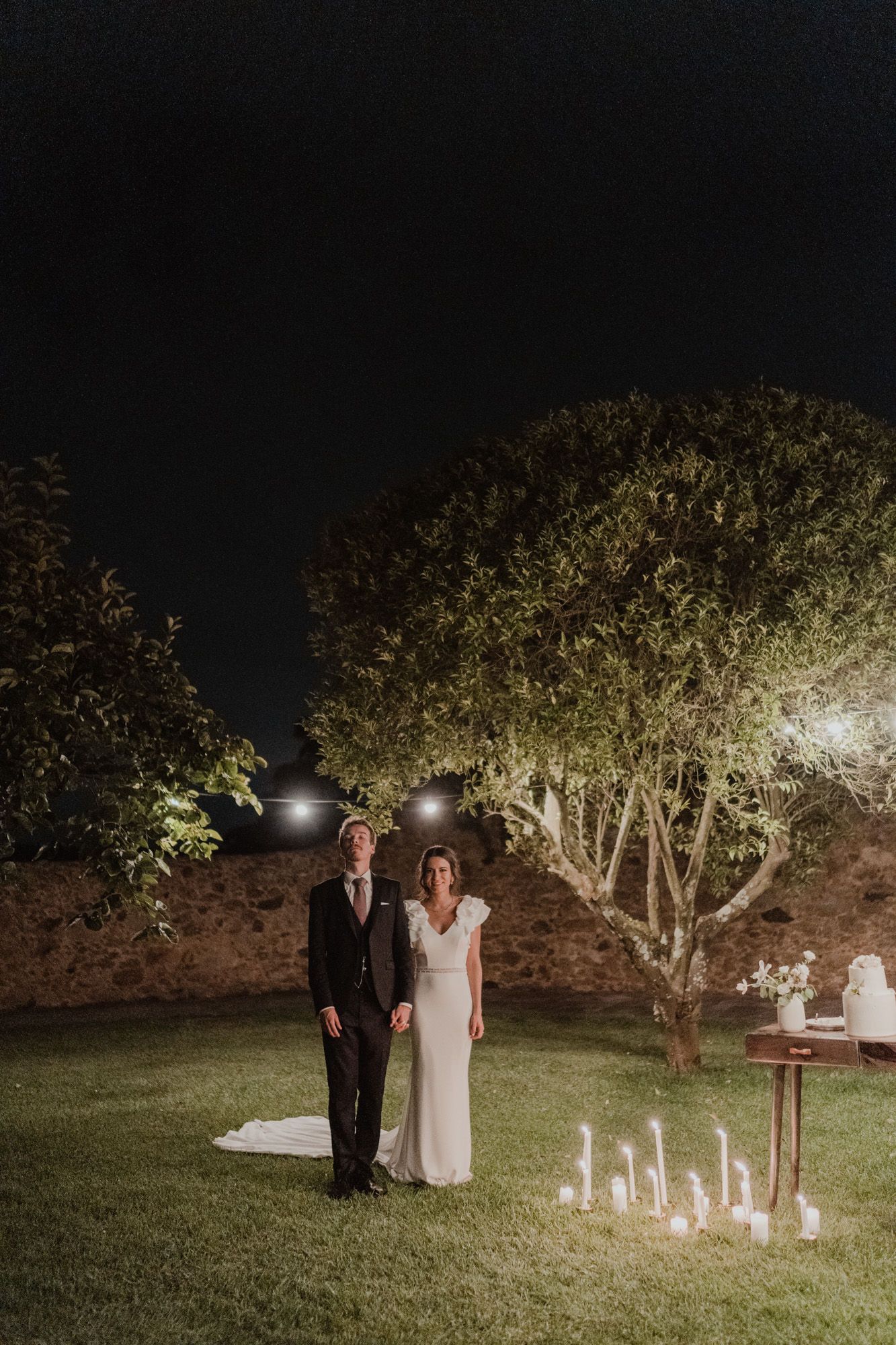 wedding film at the astoria porto evening garden