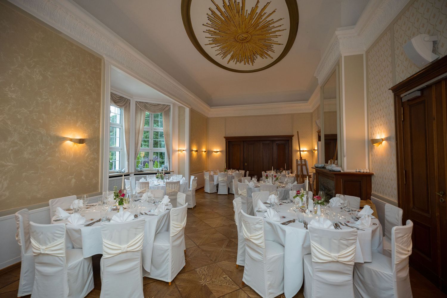 Hochzeit am Großen Wannsee im Haus Sanssouci