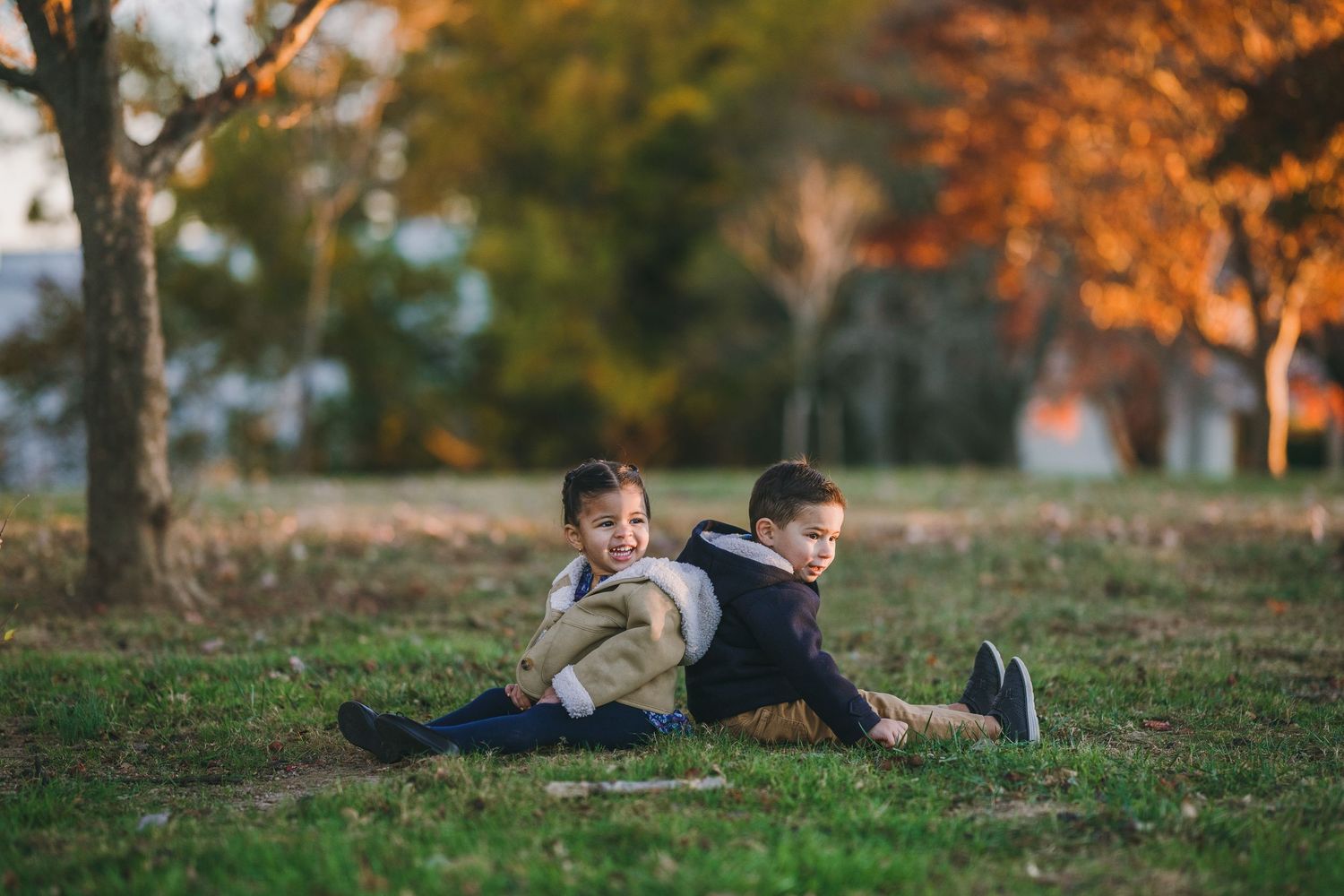 Fall photoshoot in Montgomery County, MD