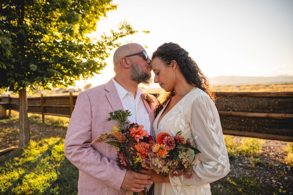 Liz & Robert Whistle Stop Park Wedding Colorado Wedding Photographer