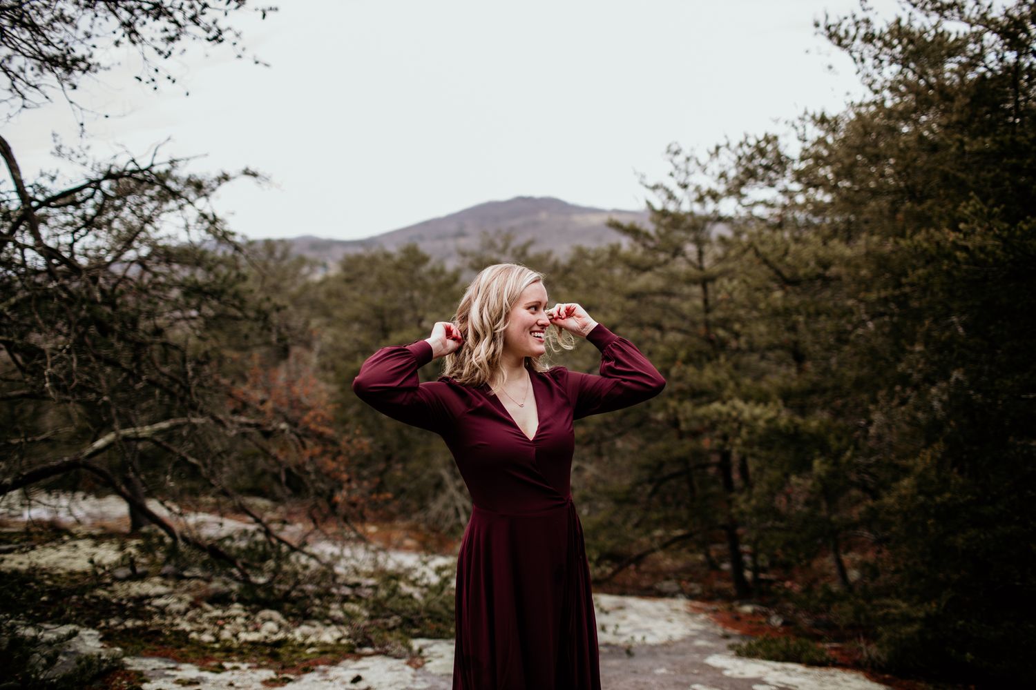 Rocky Face Mountain photographer rocky mountain photographer NC photographer NC adventure photographer NC senior