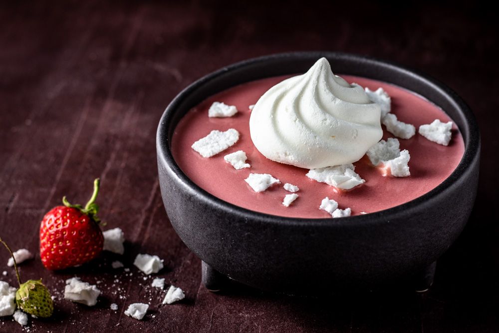 Strawberry Prosecco Soup Recipe - Photo by © Reka Csulak