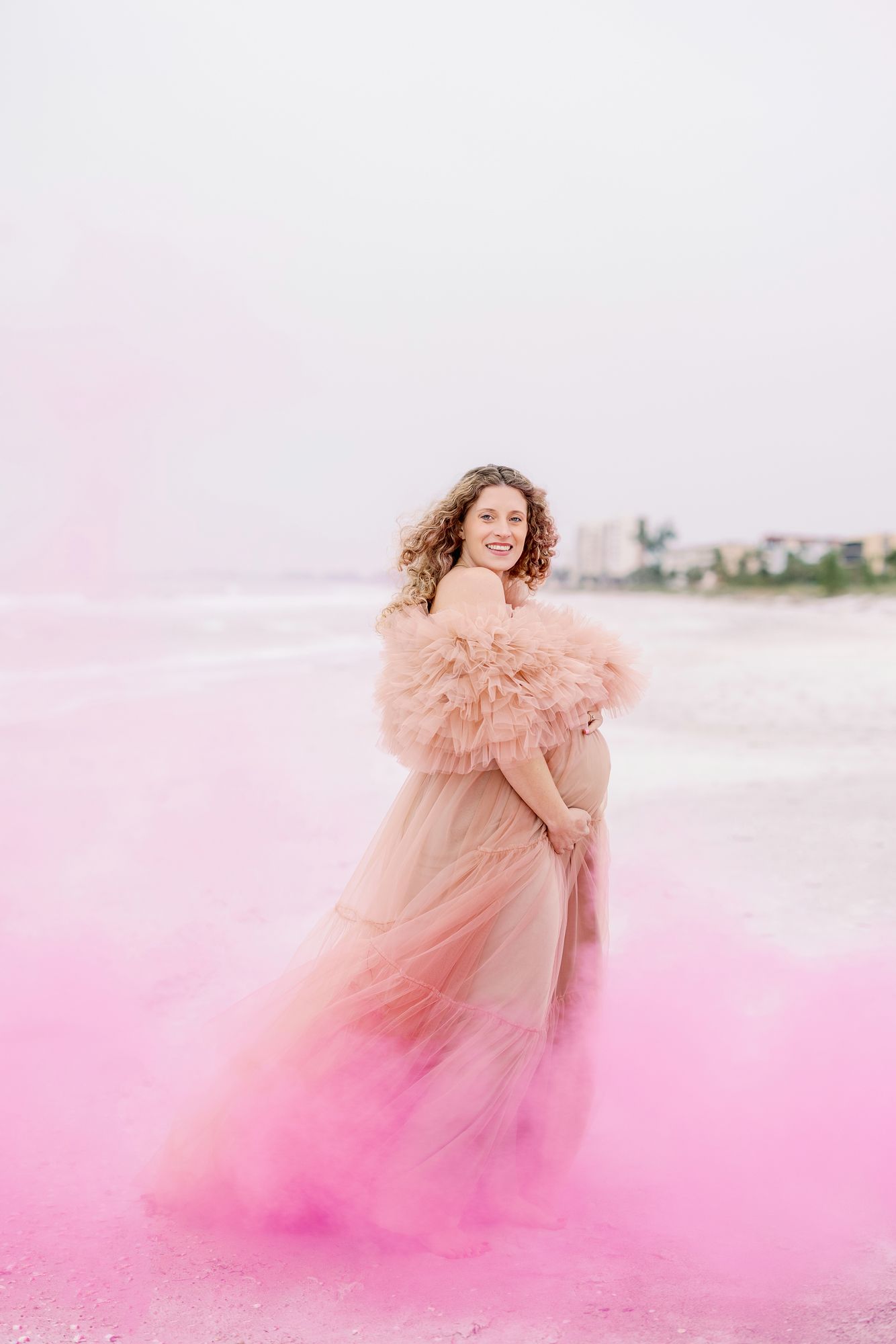 Beach Maternity photoshoot Sarasota Florida