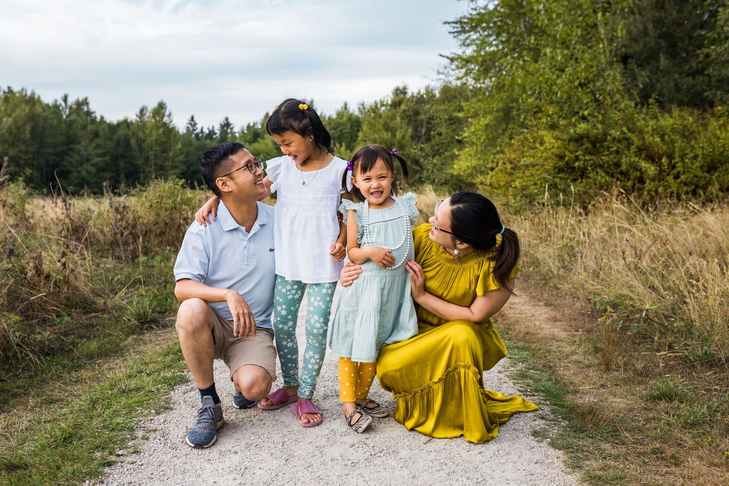 Surrey BC Green Timbers Family Photography