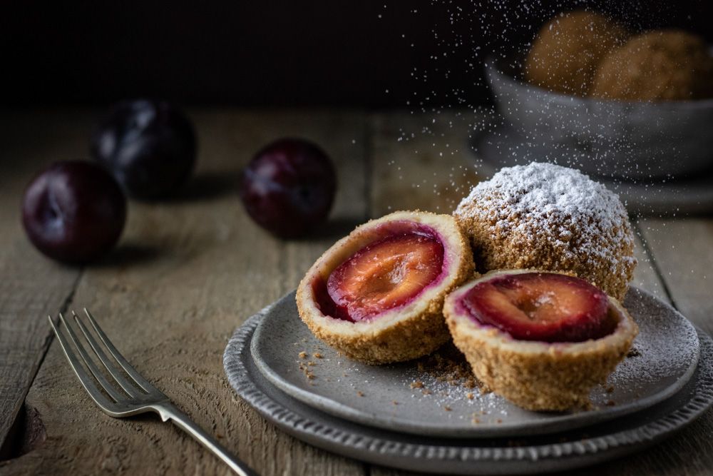 Potato Dumpling With Plum Recipe - Photo by © Reka Csulak