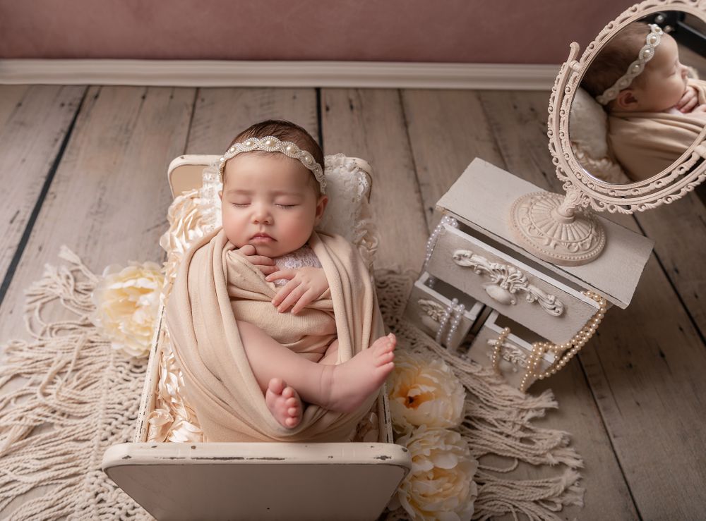 Monica Bliss Photography, Durham, NC 3 months old baby photoshoot