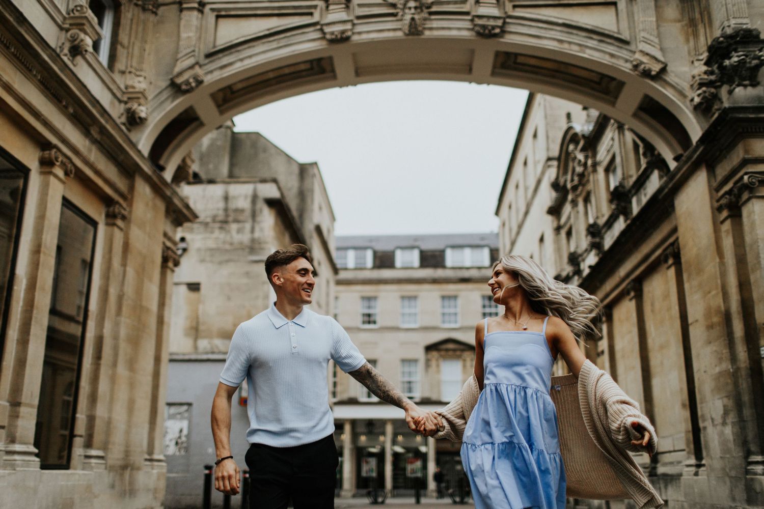 couples photosession in bath