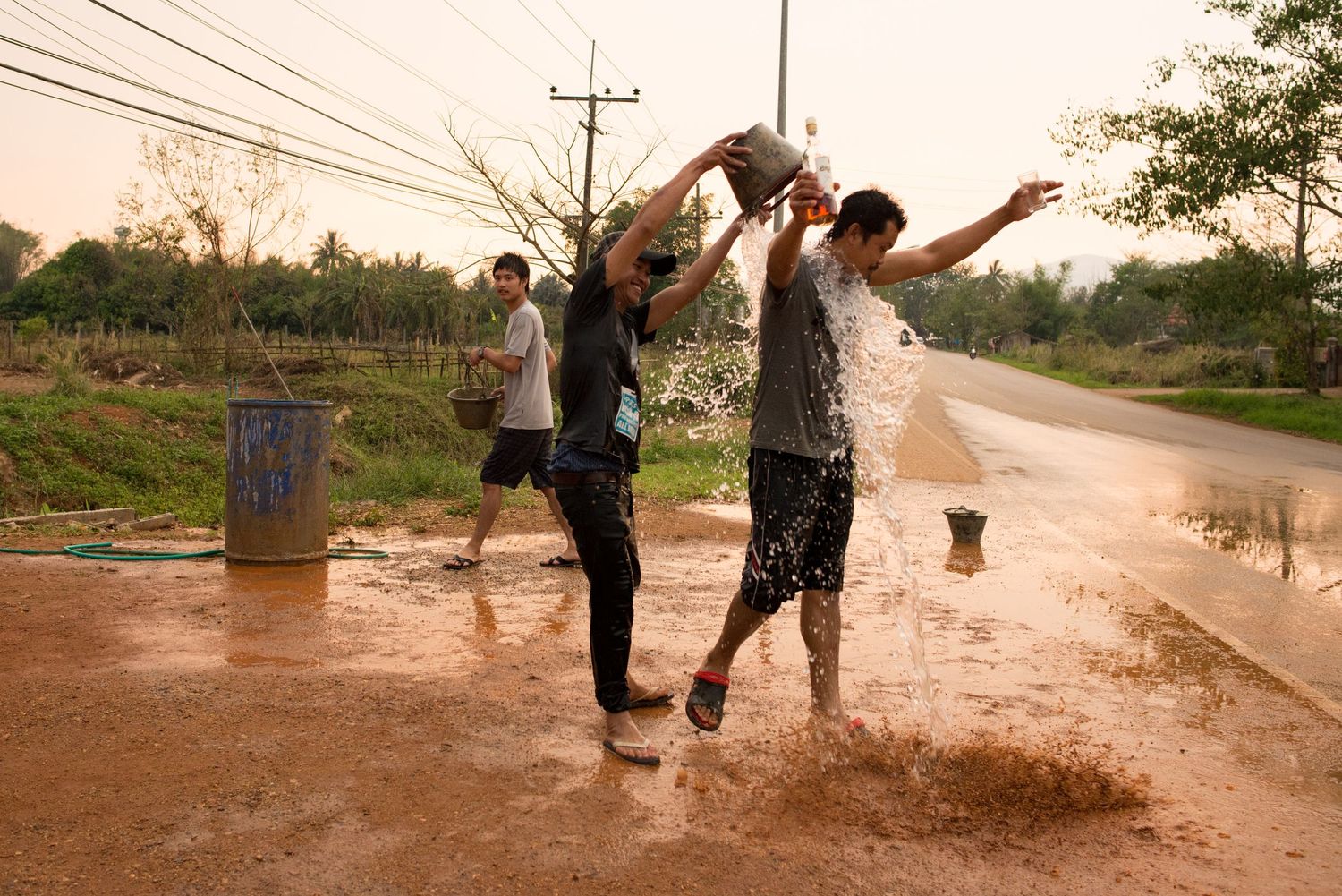 Leah Ramuglia Photography Thai New Year Songkran Festival Chiang Rai Thailand water