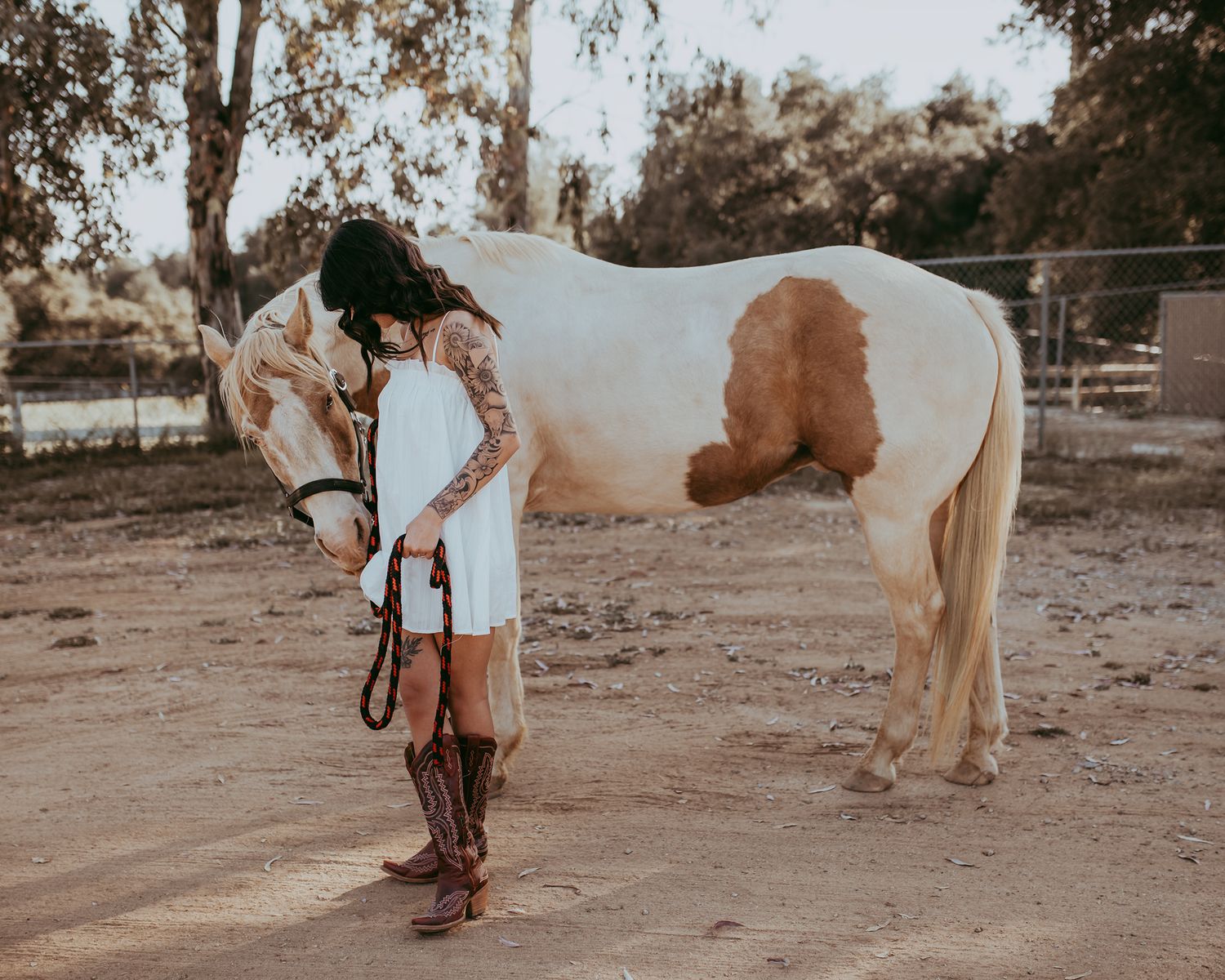 Western Themed Senior Session. Graduate session with horse.