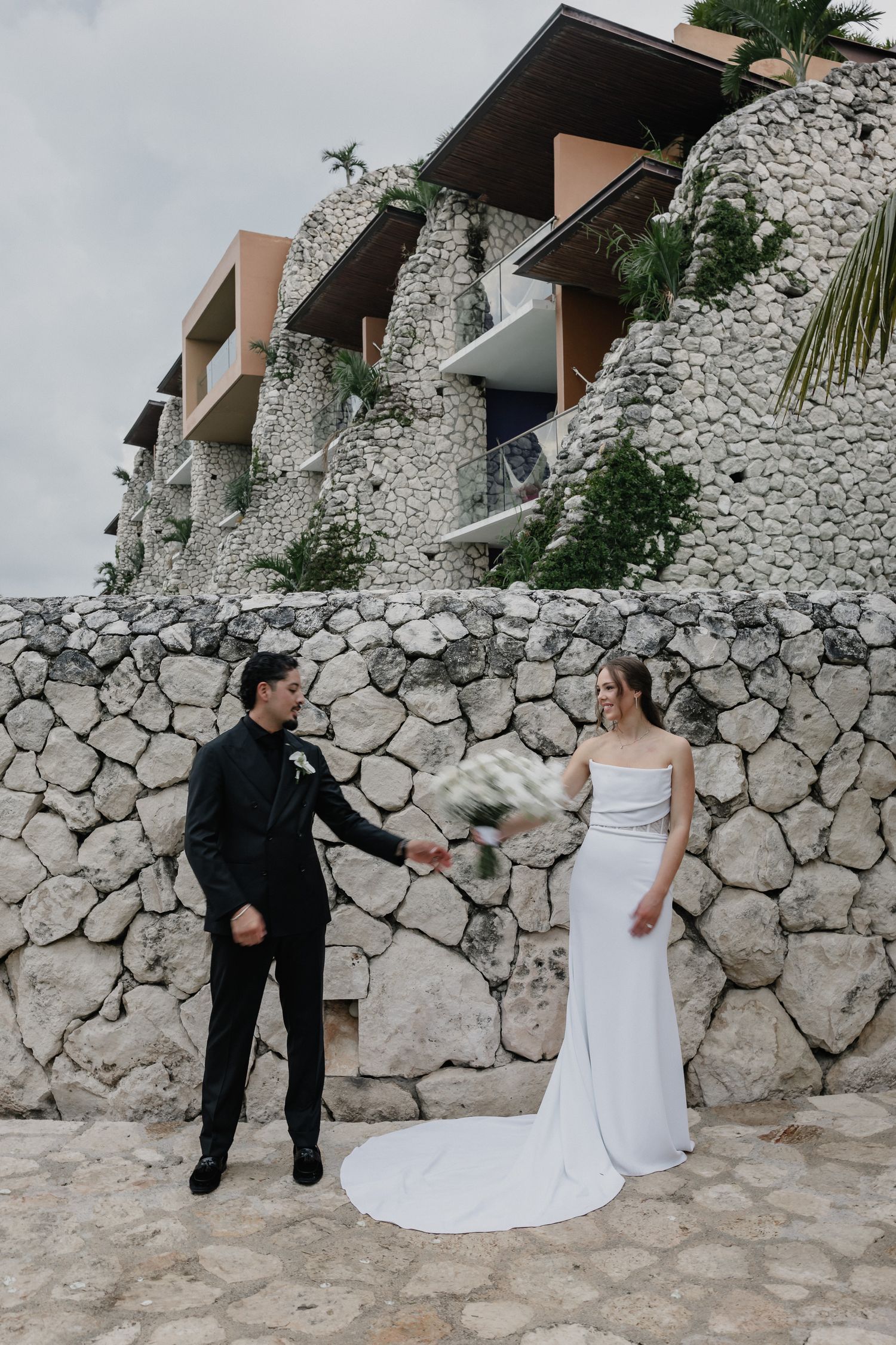 Hotel Xcaret Arte Mexico wedding by a Sacramento wedding and portrait photographer