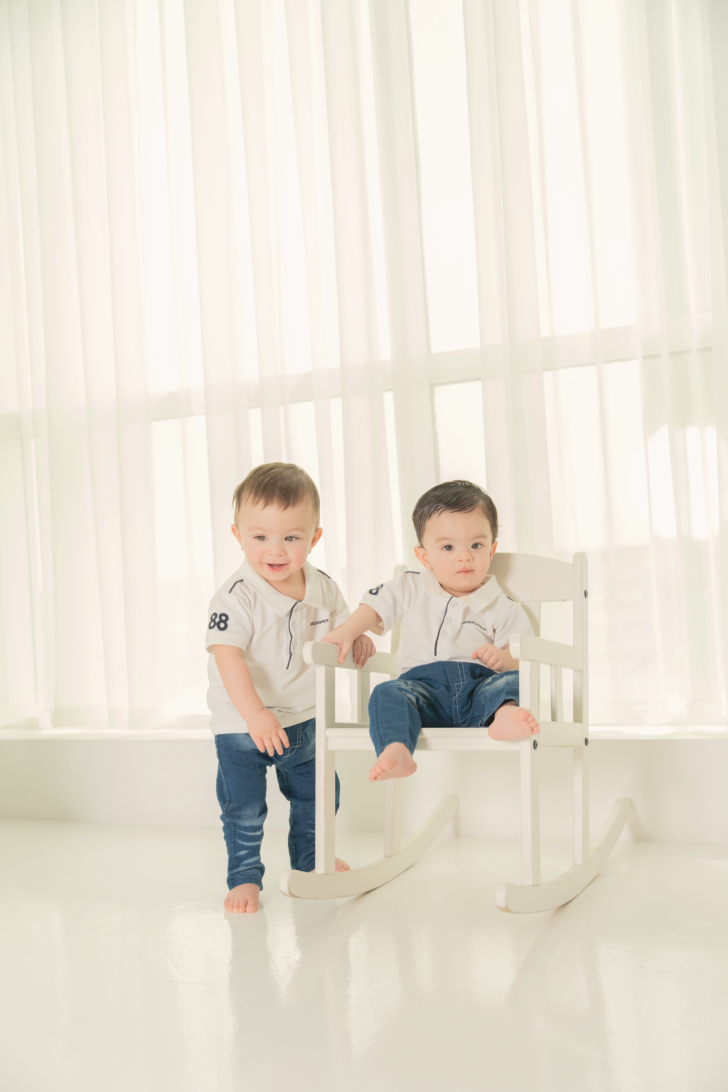 Happy family sharing a candid moment captured by a family photographer Dubai.