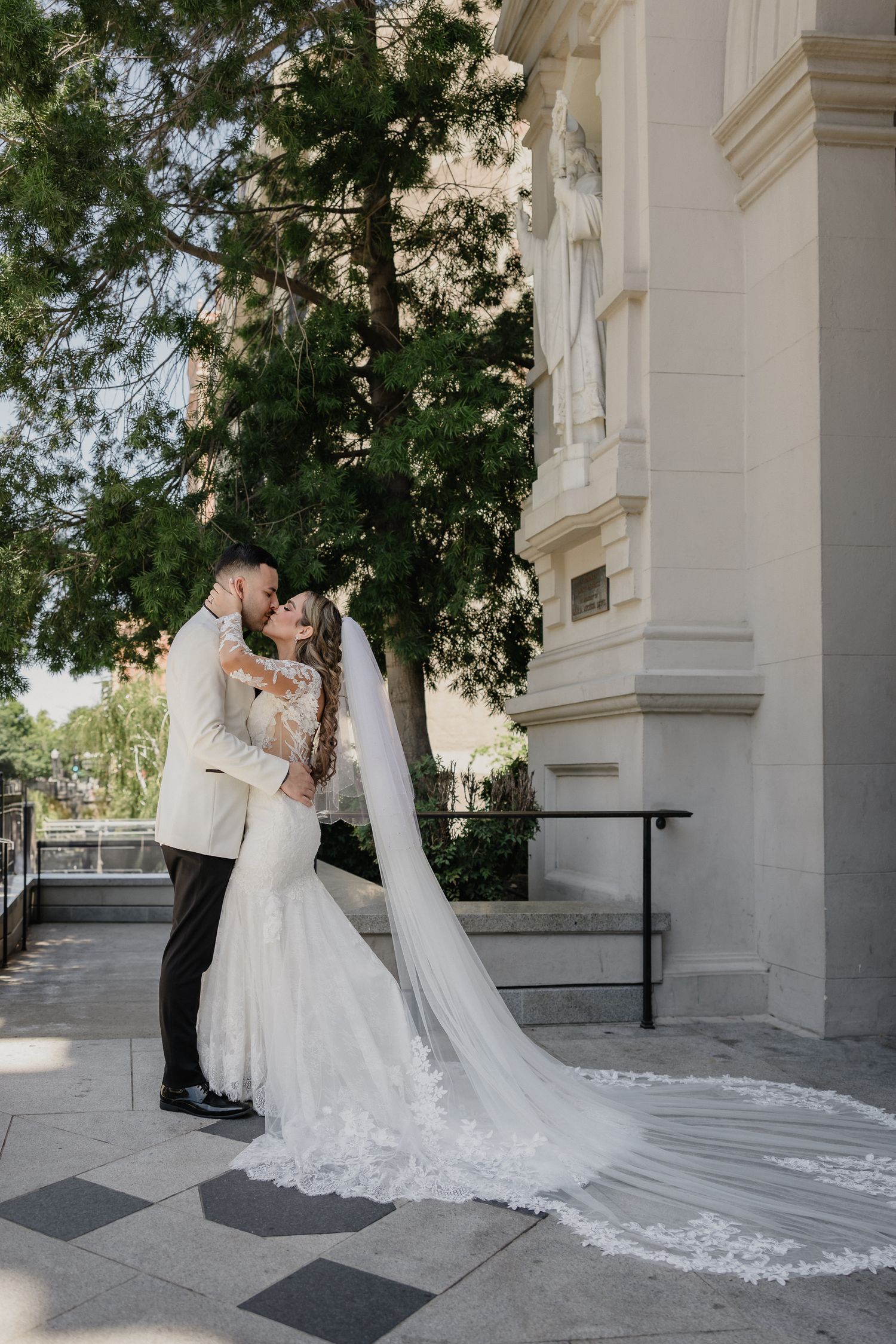 The Masonic Temple and Sacramento Cathedral Wedding