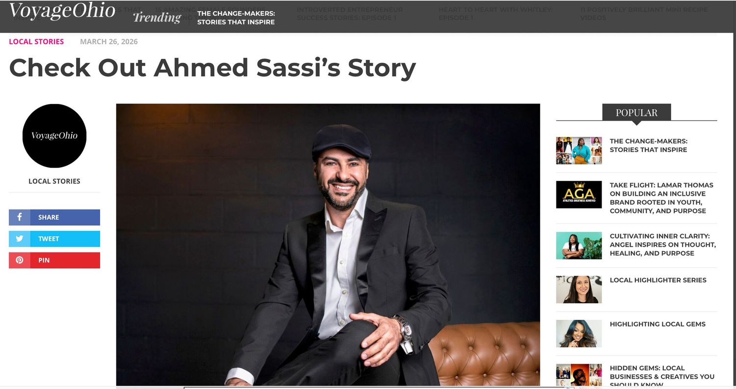 magazine publication of wedding photographer Ahmed Sassi