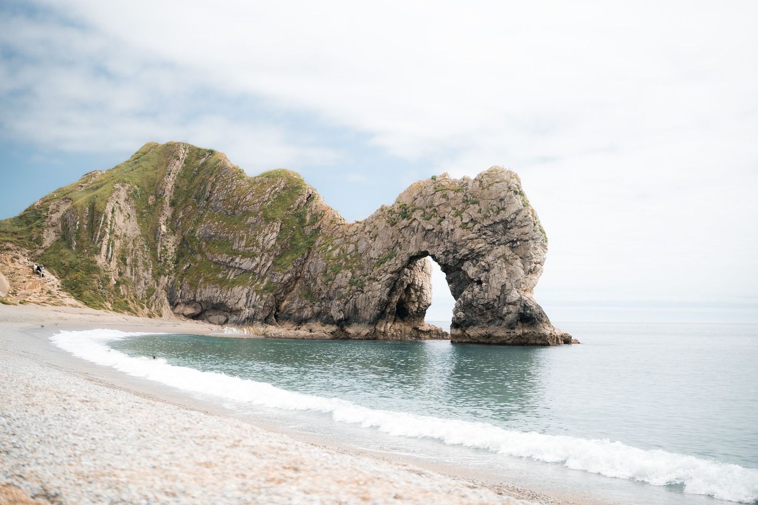 durdle door dans la côte jurassique en angleterre