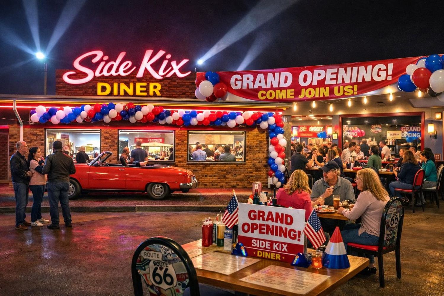 SideKix on Route 66 Tucumcari New Mexico
