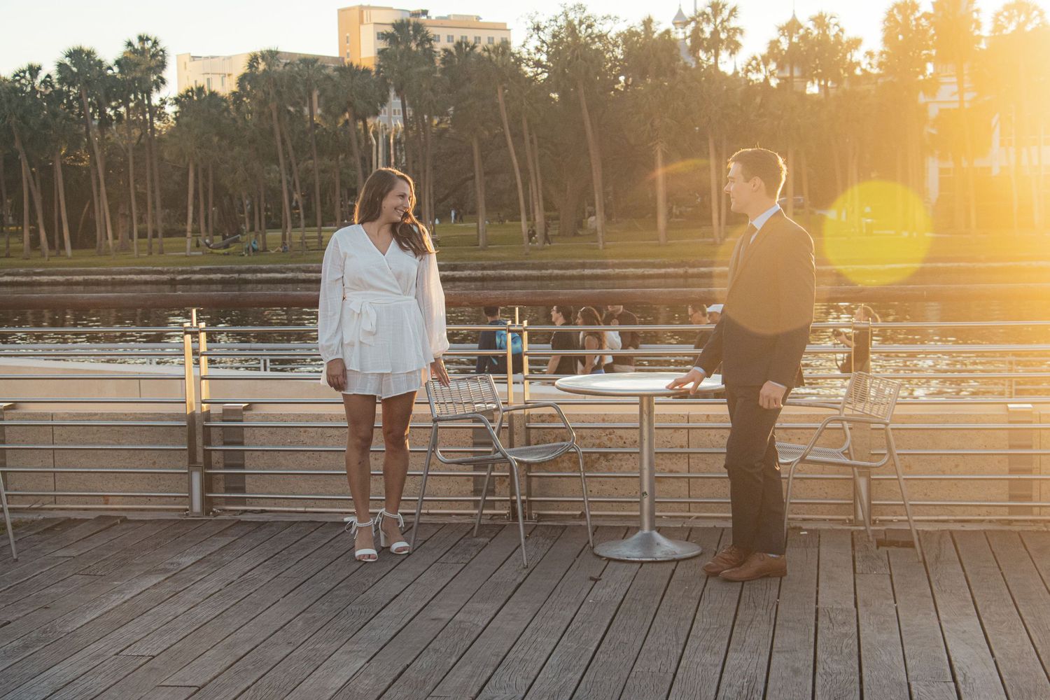 editorial style wedding photography in Tampa, St Pete, Clearwater, Naples, Sarasota, Florida during the golden hour