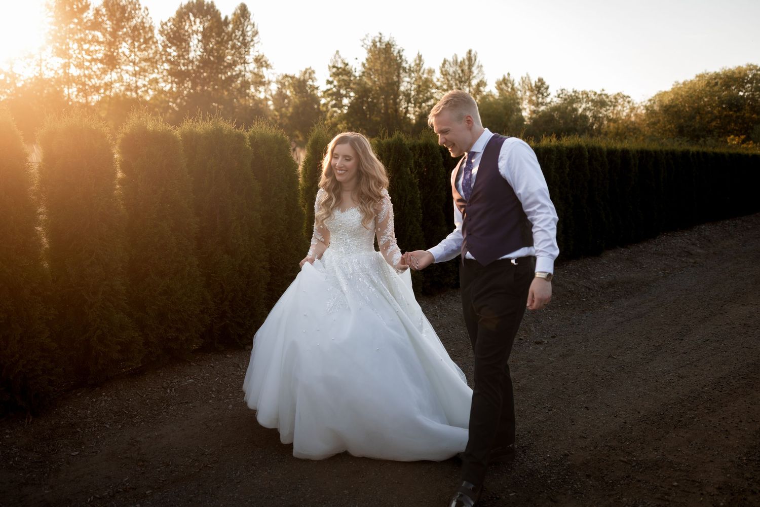 Christine & Ian's Wedding at Trillium Nursery Farm