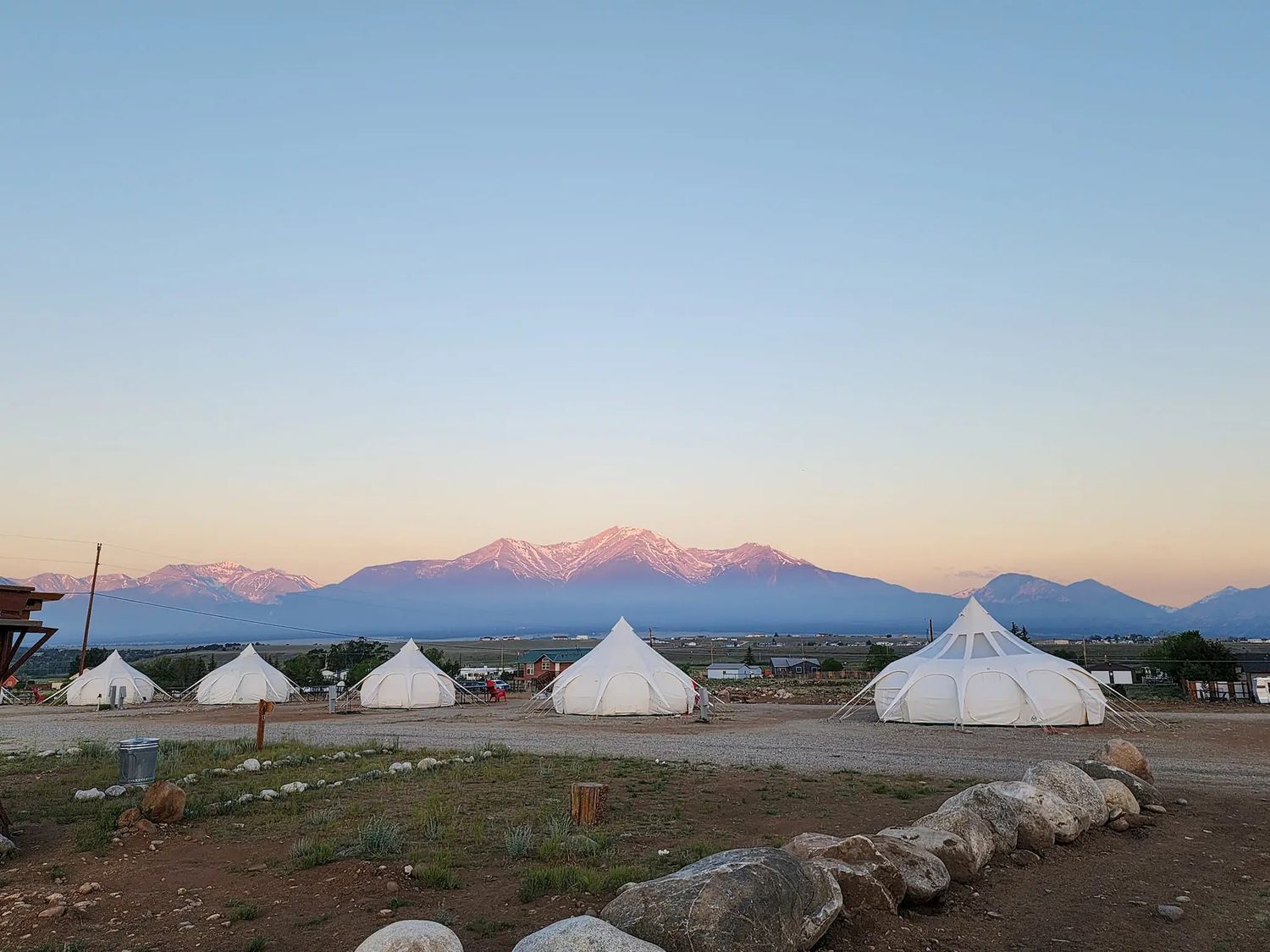 yurt camping in colorado