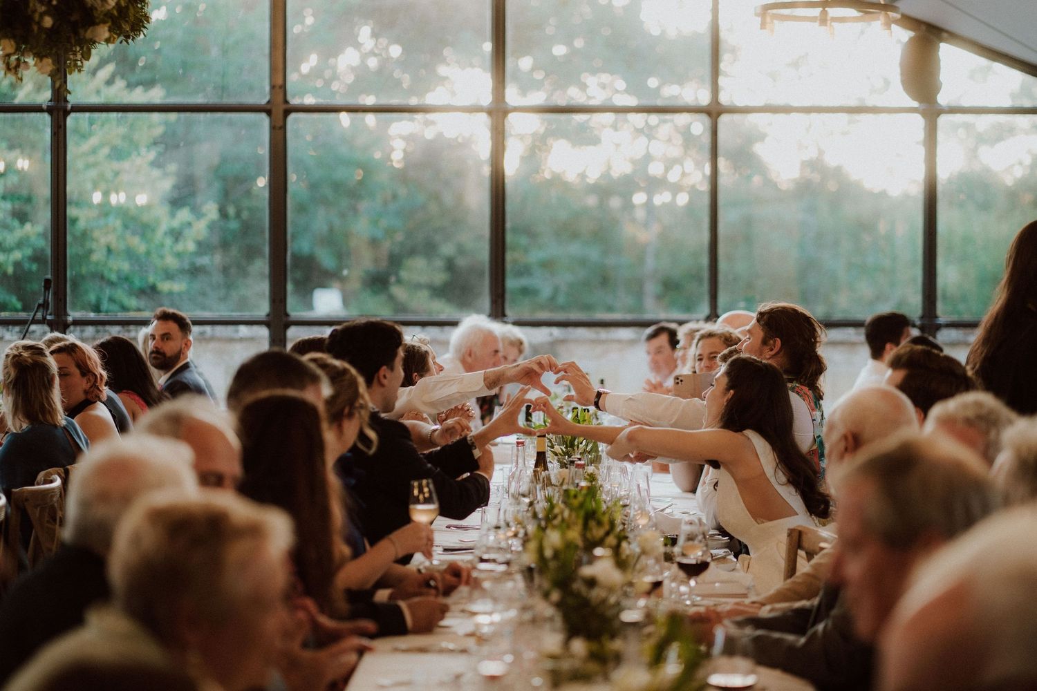 Natural candid moments photographed at a Cotswolds castle wedding