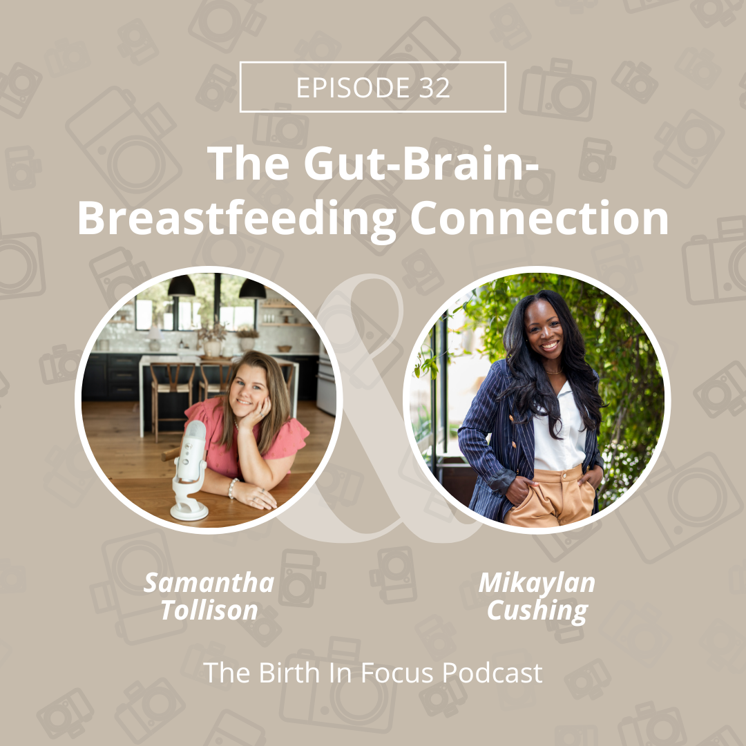 EPISODE-32-GUT-BRAIN-BREASTFEEDING-CONNECTION-MIKAYLAN-CUSHING-BIRTH-IN-FOCUS-PODCAST-DALLAS-FORT-WORTH-LACTATION-SUPPORT