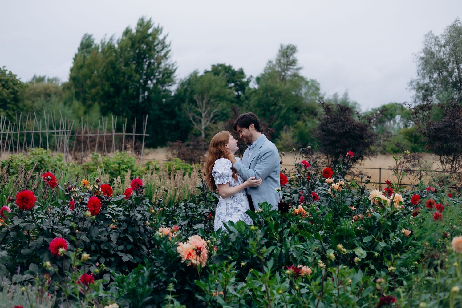 Best place to propose in the Cotswolds with romantic countryside views.