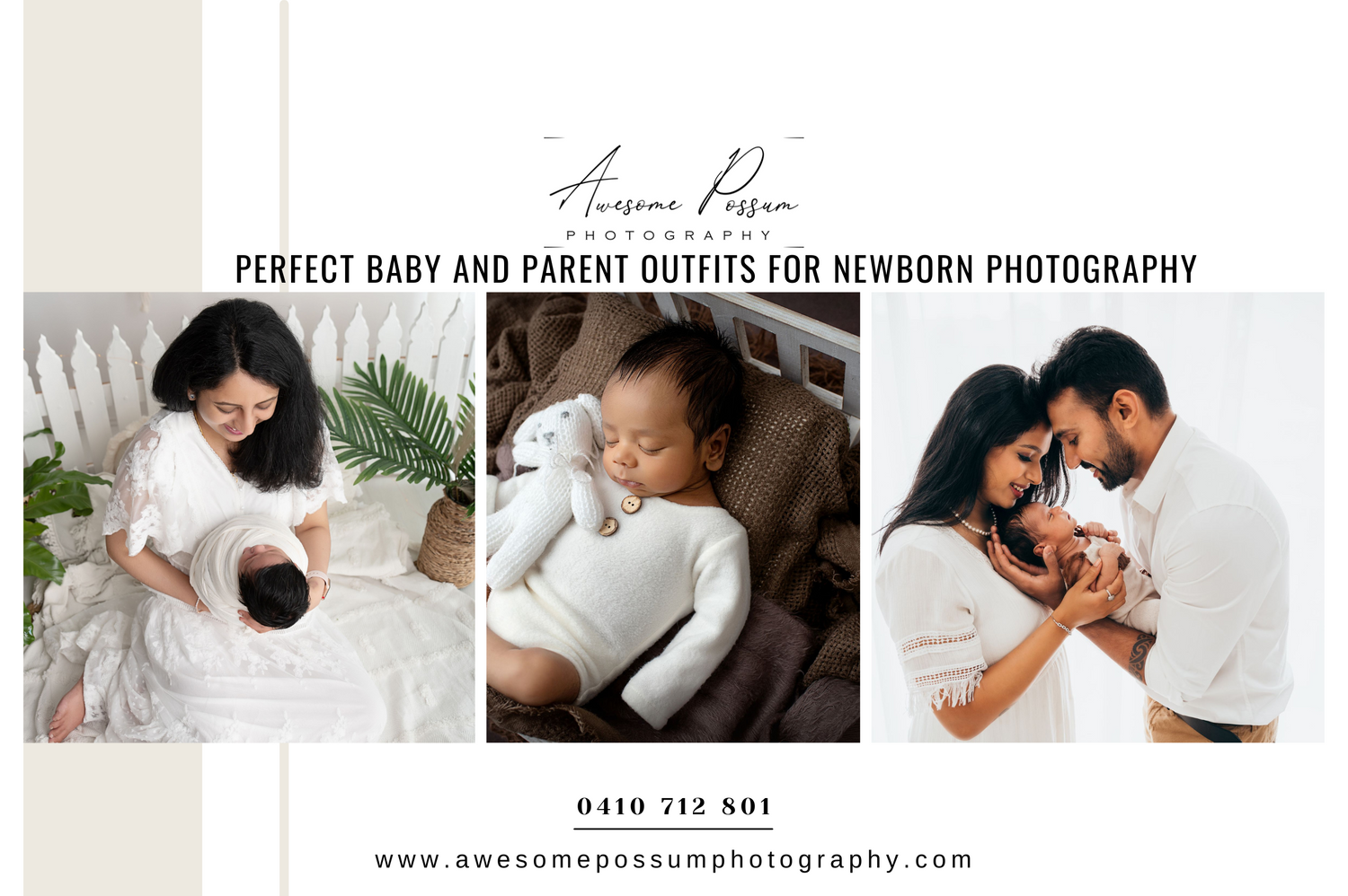 Perfect Newborn Photo Shoot  for Baby and Parent