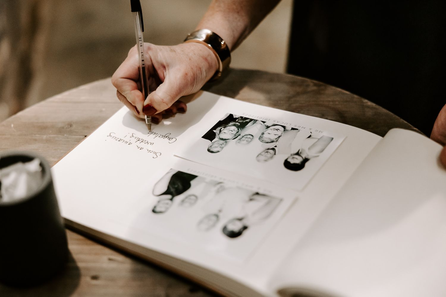 wedding guest book