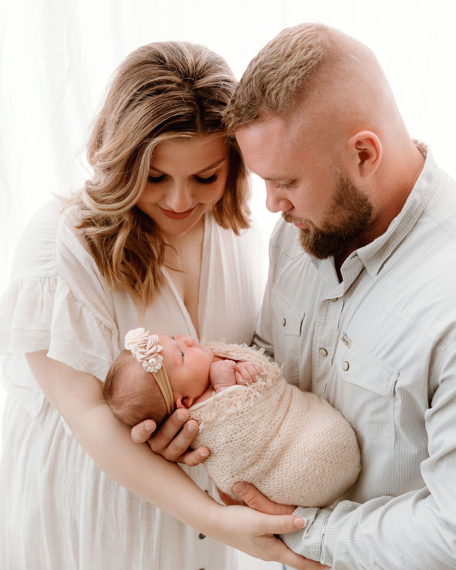 In home Newborn Portrait Session Tyler Texas