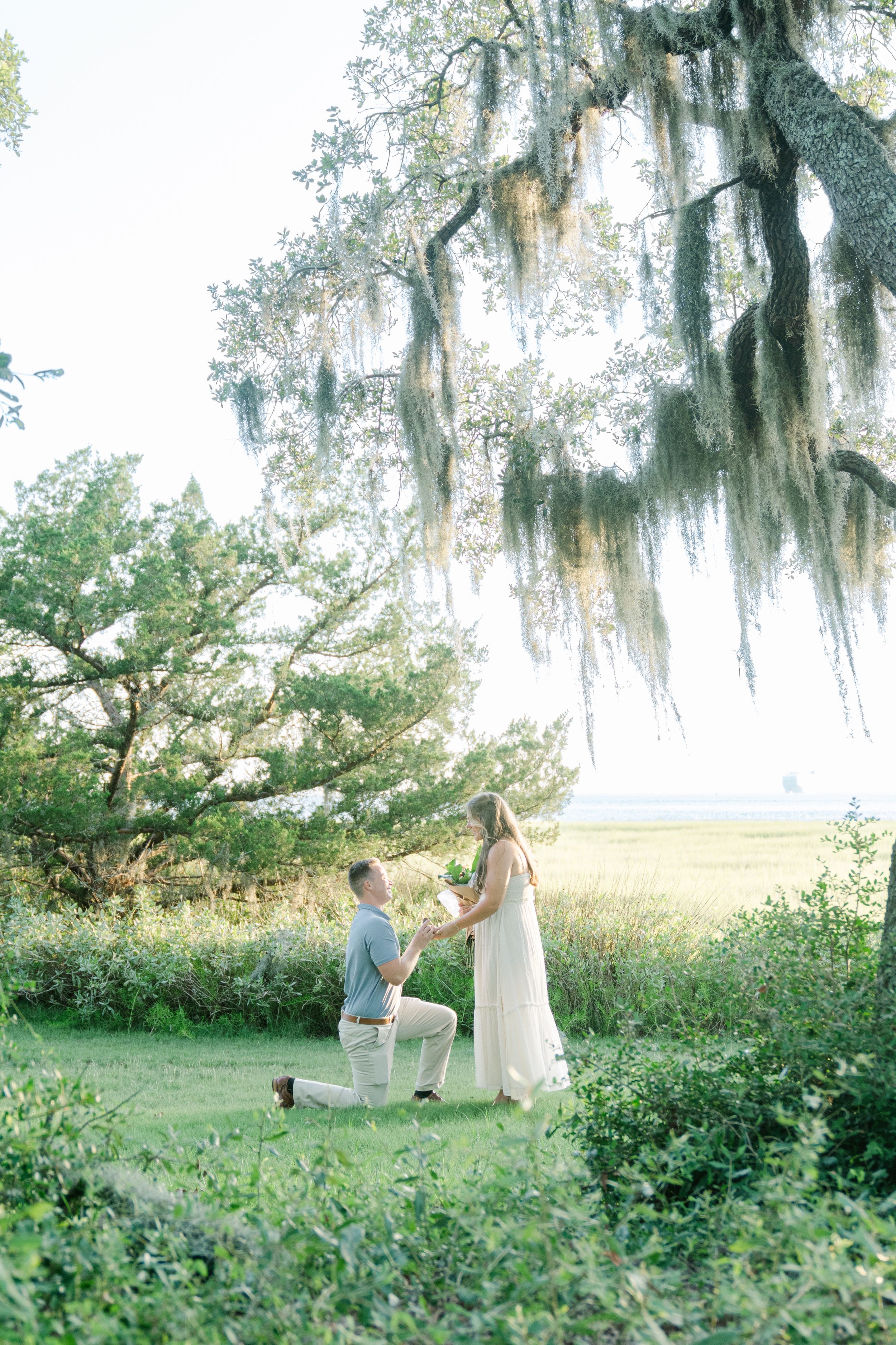 Coastal Georgia engagement photographer
Proposal at Cherokee Cottage Jekyll Island
Historic Jekyll Island proposal location