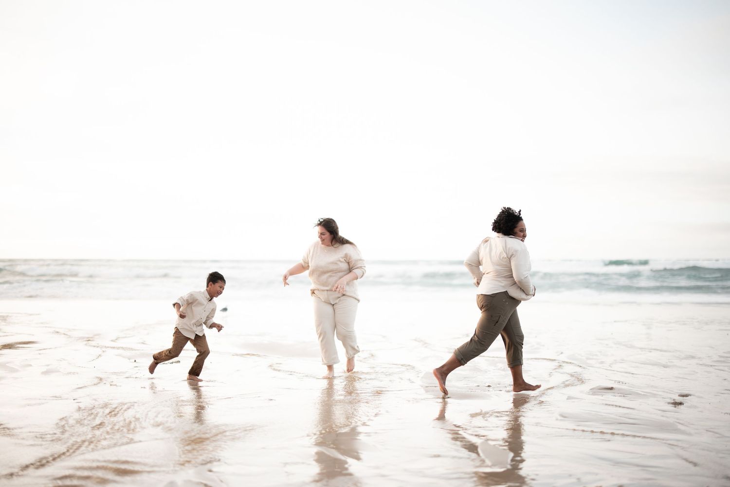 JeLau Photography Family Beach Session Asilomar Beach Pacific Grove California Cedar & Stone Events Wedding Planner