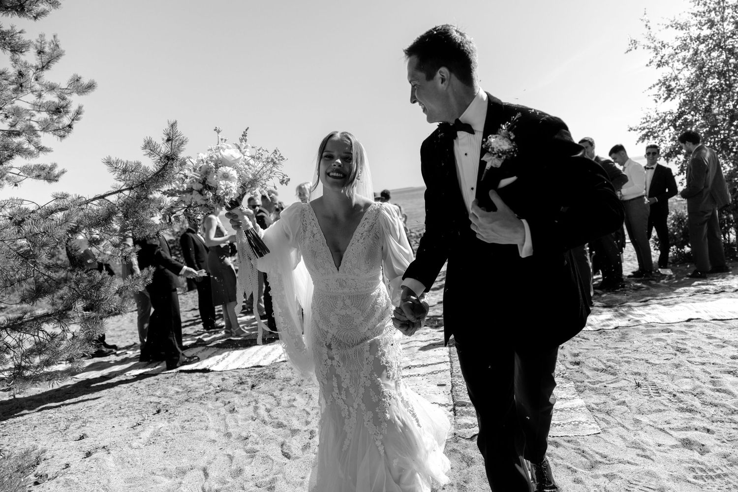 Documentary wedding photographer.