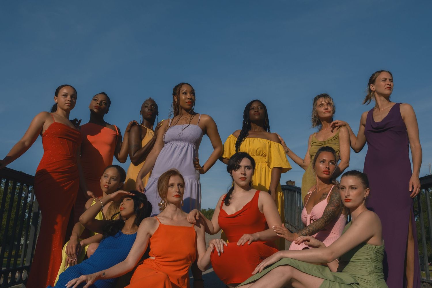 Charleston Women Empowerment photoshoot at Folly Beach