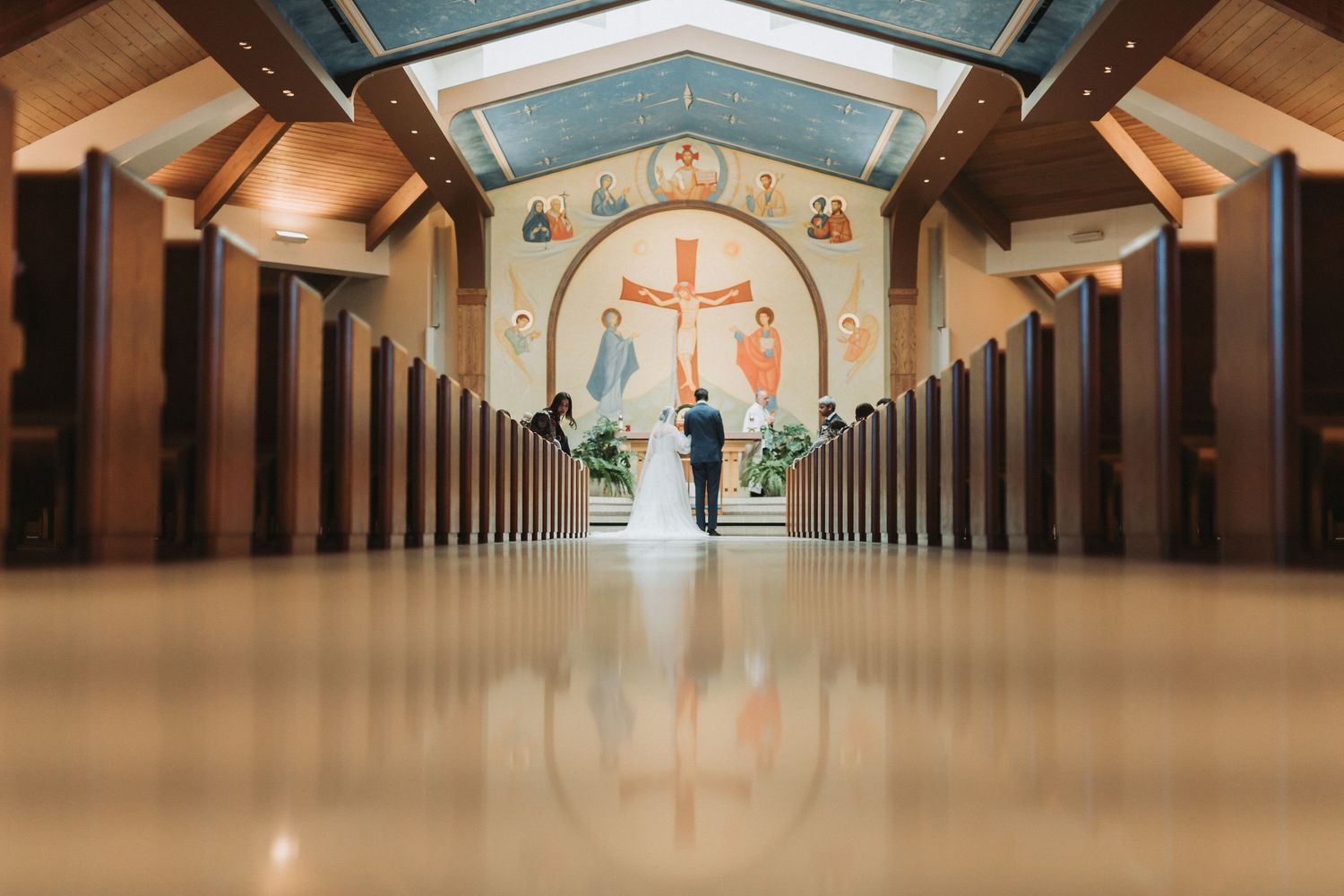 St. Mary’s Catholic Parish Littleton wedding