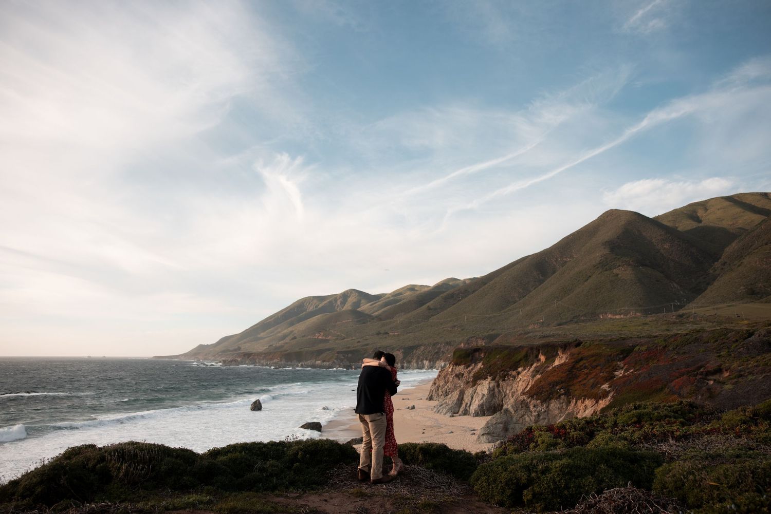 JeLau Photography Big Sur Beach Proposal and Engagement Session California
