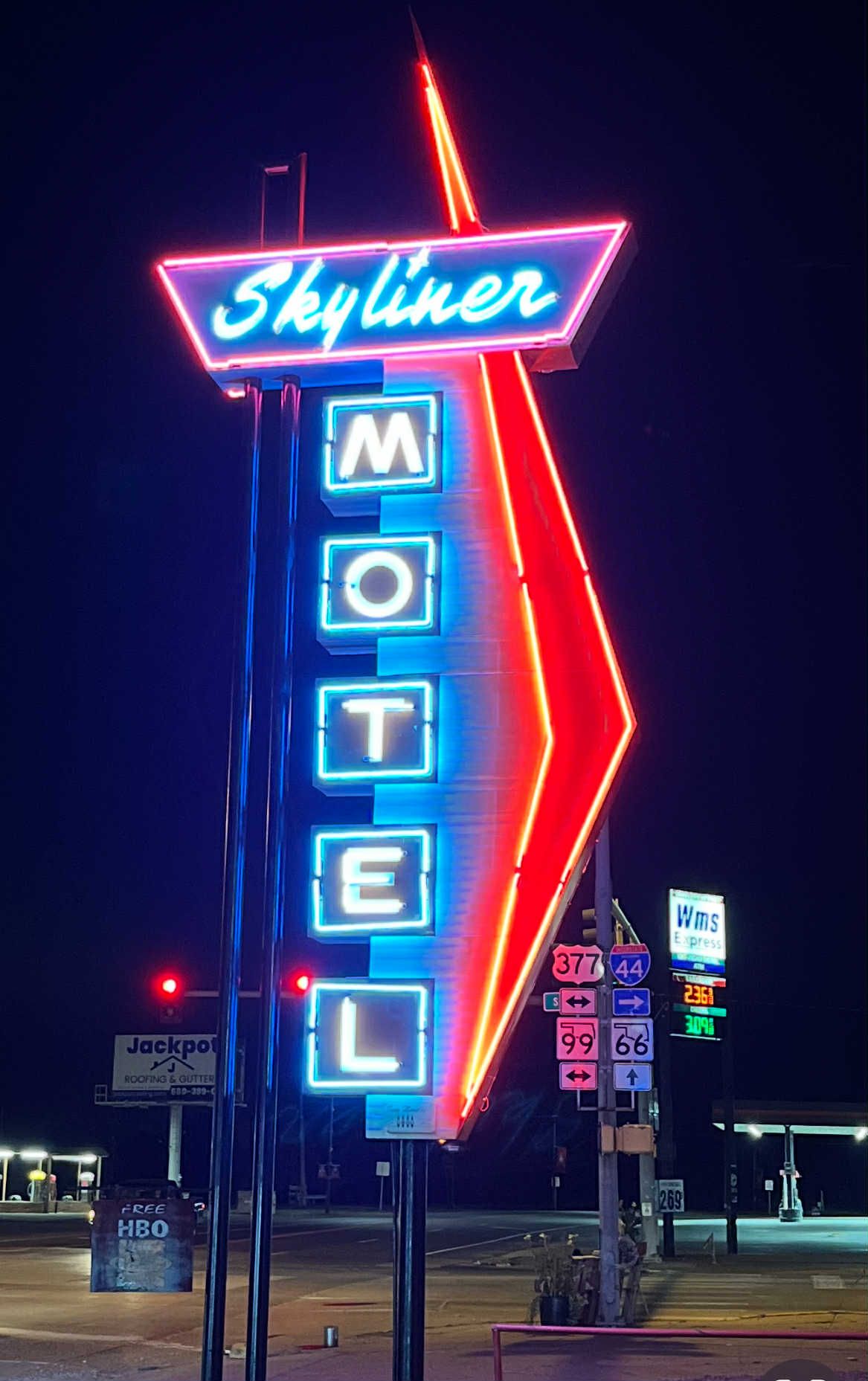 Skyliner Motel Route 66 Stroud Oklahoma