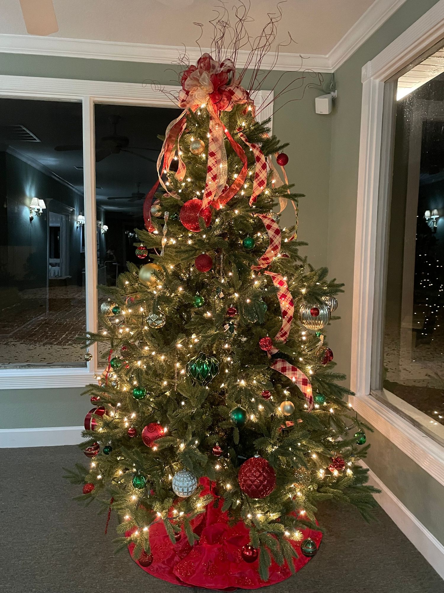 Trees of Light Christmas at the Cottage