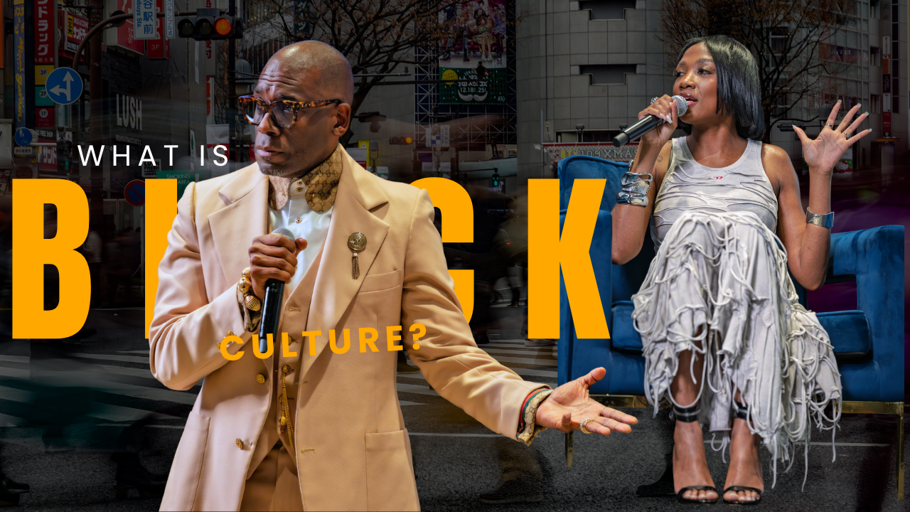 Collage of performers singing and speaking on stage at various entertainment events and concerts.