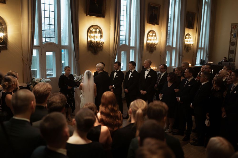 Cinematic Documentary wedding photographer in Finland at Botta Events Helsinki