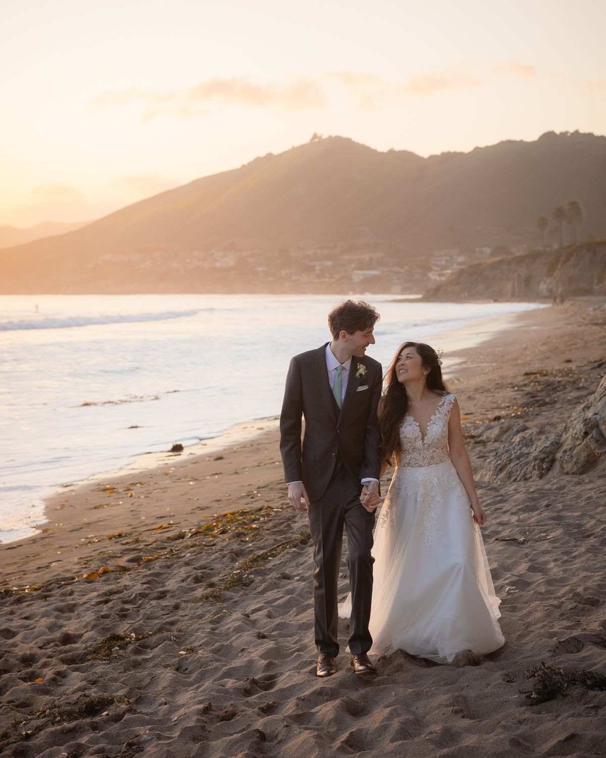 Dolphin Bay Wedding Photos in Pismo Beach, California