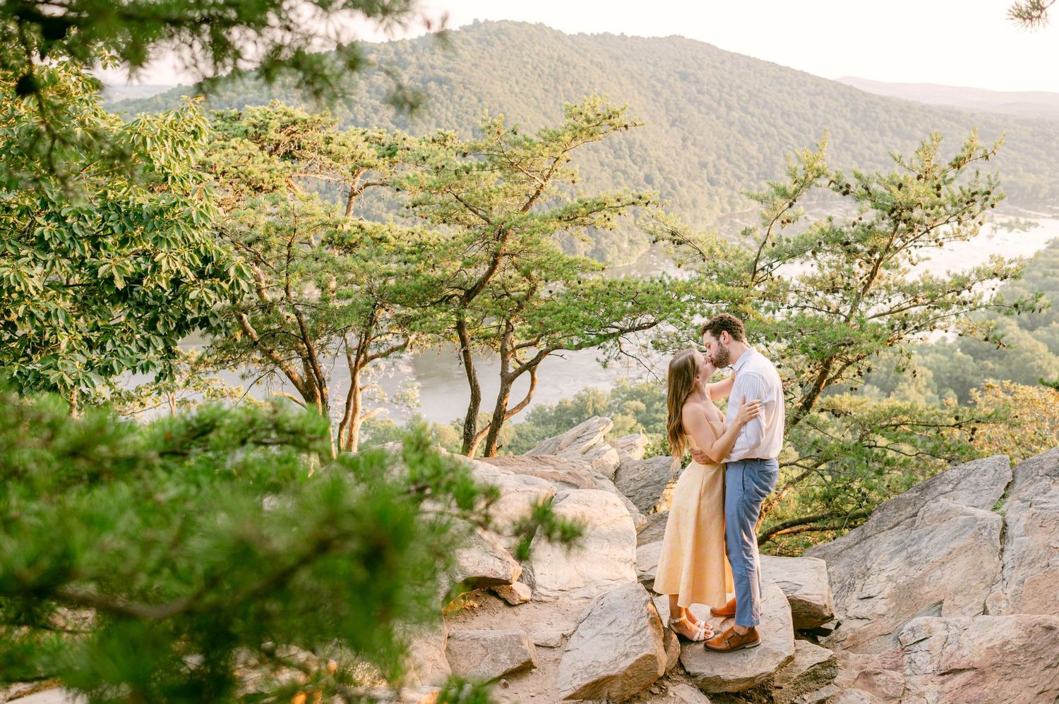 Weverton Cliffs Engagement Photography